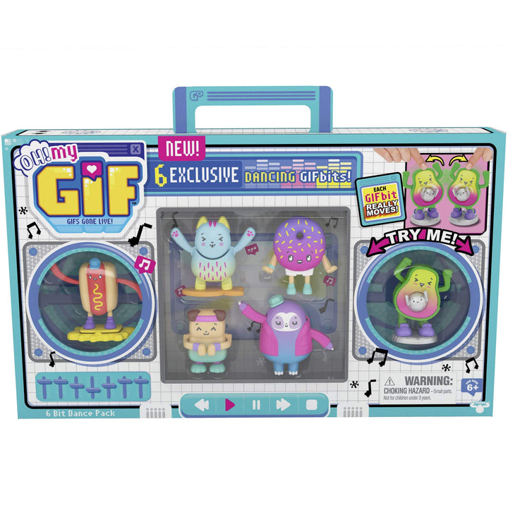 Famosa Oh My GIF- 6er Pack Bit Dance Set HMY02000 Pack de 6, Pack de 6