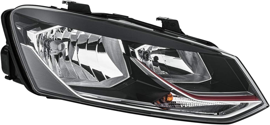 HELLA 1EB 012 034-061 FF/Halogen-Hauptscheinwerfer - rechts - für u.a. VW Polo (6R1, 6C1) - GTI Rech