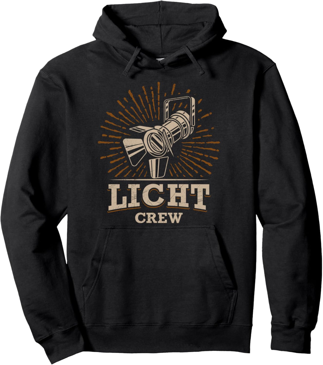 LIGHTING CREW Lichttechniker Pullover Hoodie