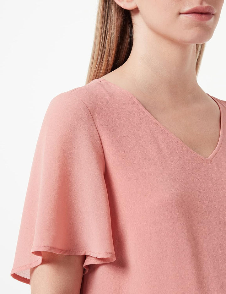 Noppies Damen Blouse Short Sleeve Kula Bluse 38 Desert Sand - P756, 38 Desert Sand - P756
