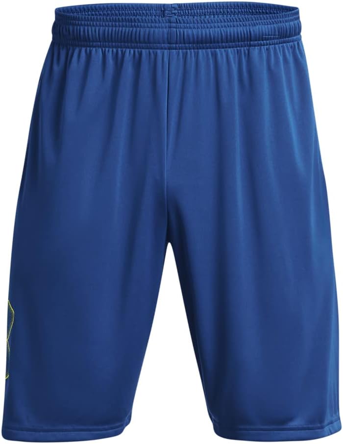 Under Armour Herren Tech Graphic Shorts Blue Mirage XS, Blue Mirage XS