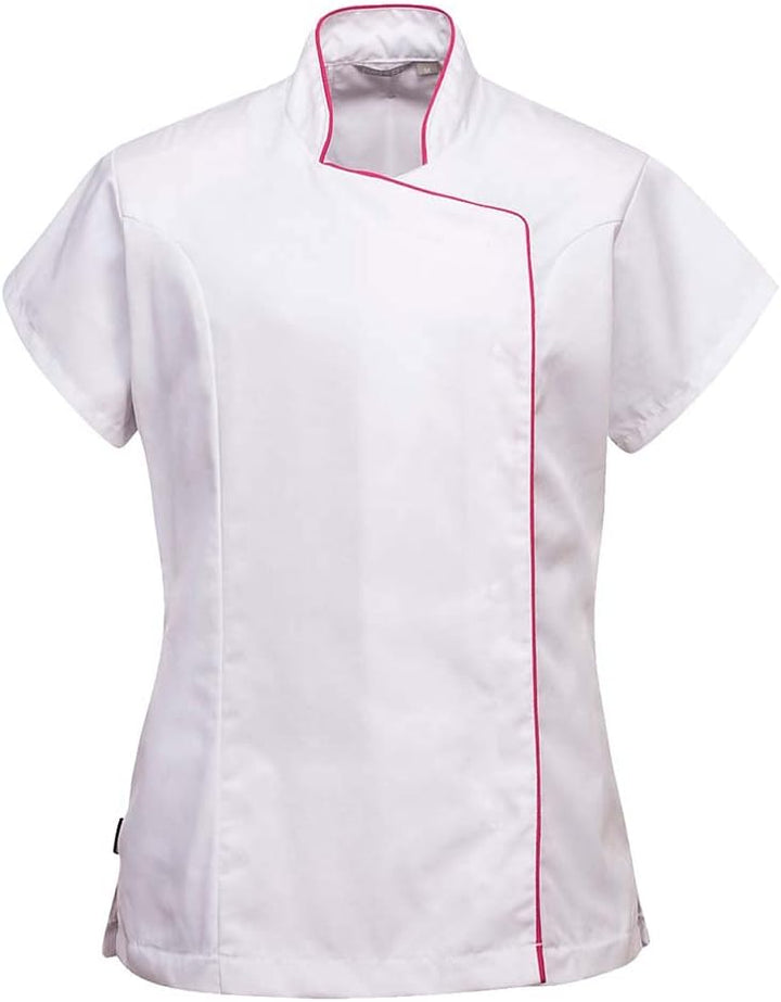 PORTWEST Tunika Damen Kittel, 1 Stück, M, Weiss, LW15WHRM