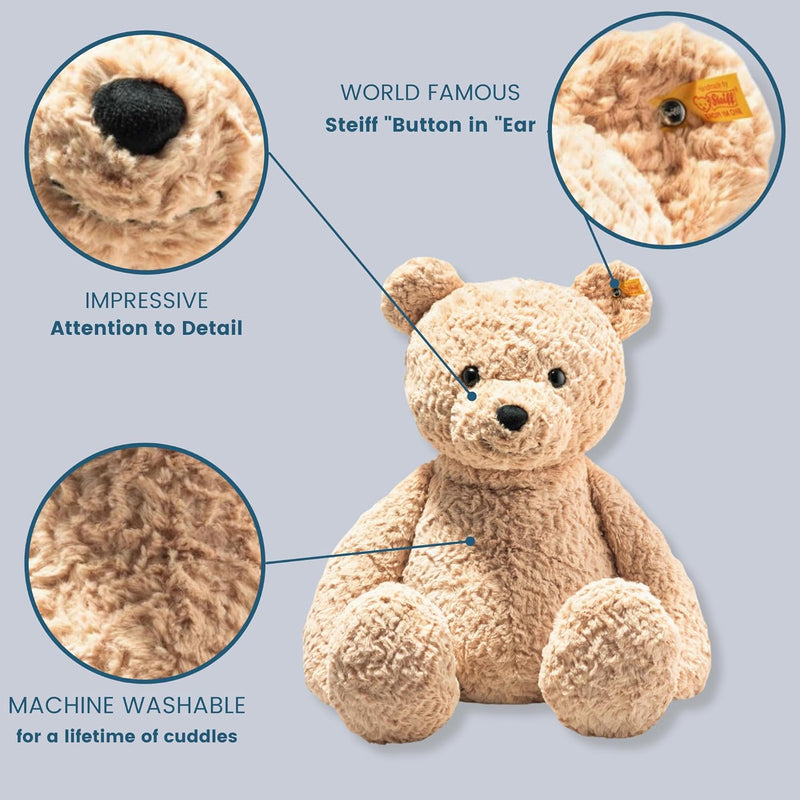 Steiff 067181 Teddybär Jimmy - 55 cm - Kuscheltier - Hellbraun