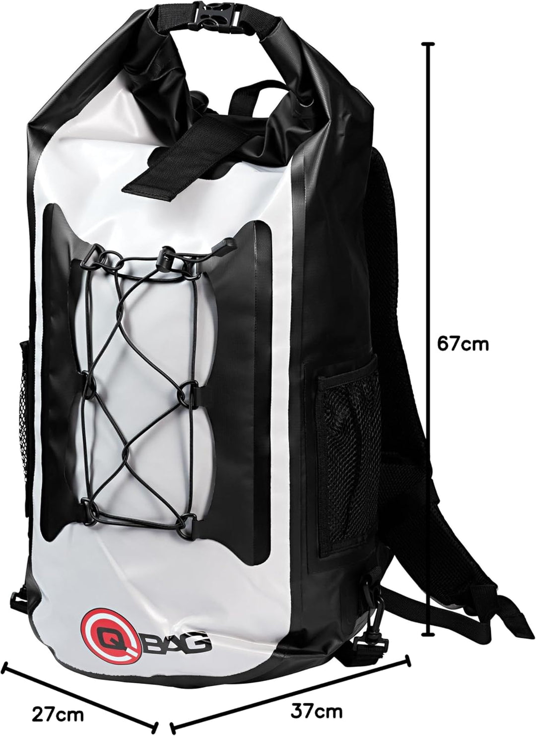 QBag Motorrad Rucksack Herren und Damen Fahrradrucksack Rucksack 05, wasserdicht, staubdicht, reissf