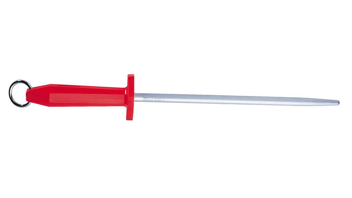 F. DICK Wetzstahl, FS (Ausbeinerstahl 25 cm I Feinzug I Messerschärfer rund I magnetisiert, verchrom