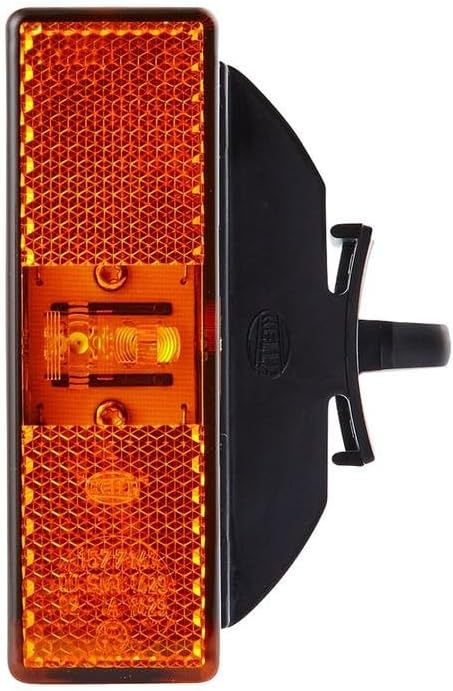 HELLA 2PS 008 643-011 Seitenmarkierungsleuchte - LED - 24V - geclipst/Anbau - Lichtscheibenfarbe: ge