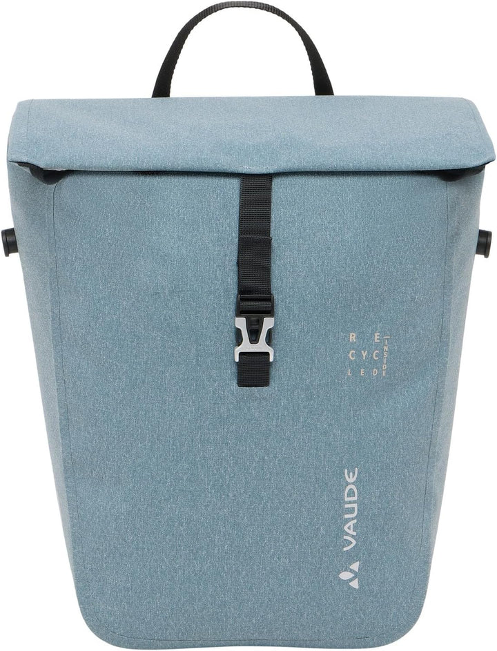 VAUDE ReCycle Commute Single - Fahrradtasche - 1 Hinterradtasche (20 Liter) - wasserdicht - Made in