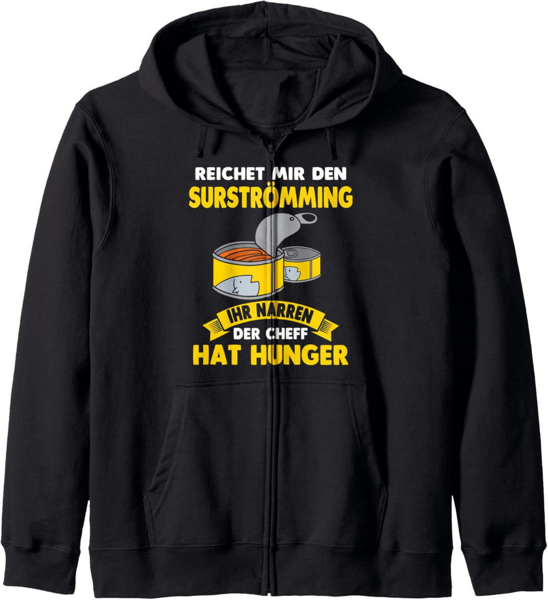 Surströmming Stinkefisch Challenge Kotzfisch Fische Kapuzenjacke