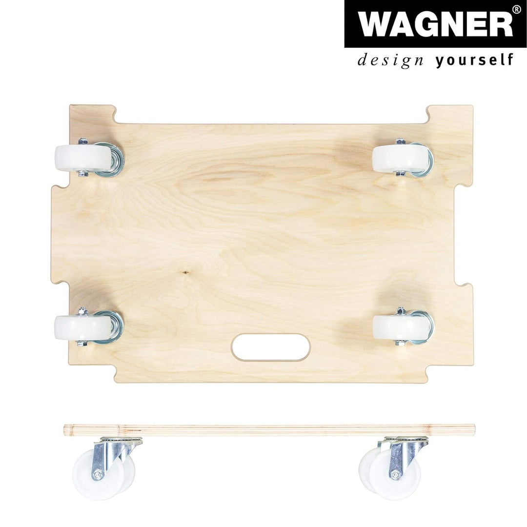 Wagner Transporthilfe MM 1382 I 59 x 39 x 11 cm - Tragkraft 250 kg - ideal für Lasten (Fast) jeder G