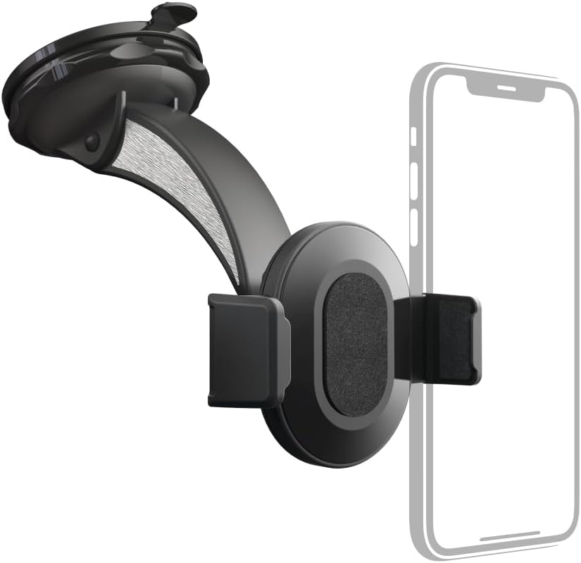 Hama Auto-Handyhalterung Move mit Saugnapf, 360 Grad drehbar, universal