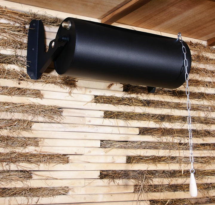 Edelstahl Schwalldusche für die Sauna – 19 Liter, Montierbar, automatische Nachfüllung, Eimerdusche,