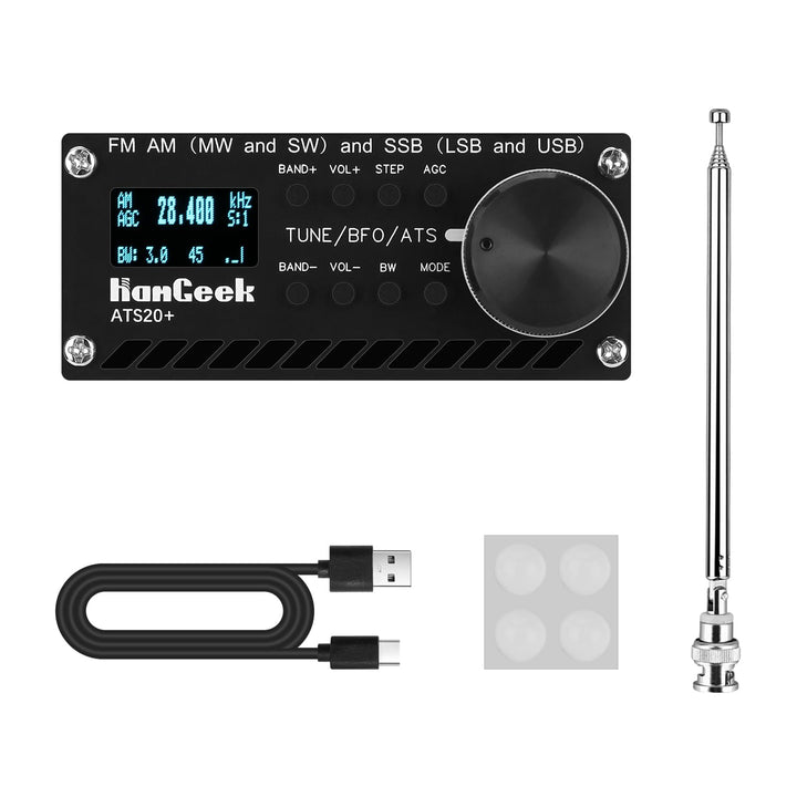 ATS-20+ Plus ATS20 V2 SI4732 Radio Empfänger DSP SDR Empfänger FM AM (MW und SW) und SSB (LSB und US