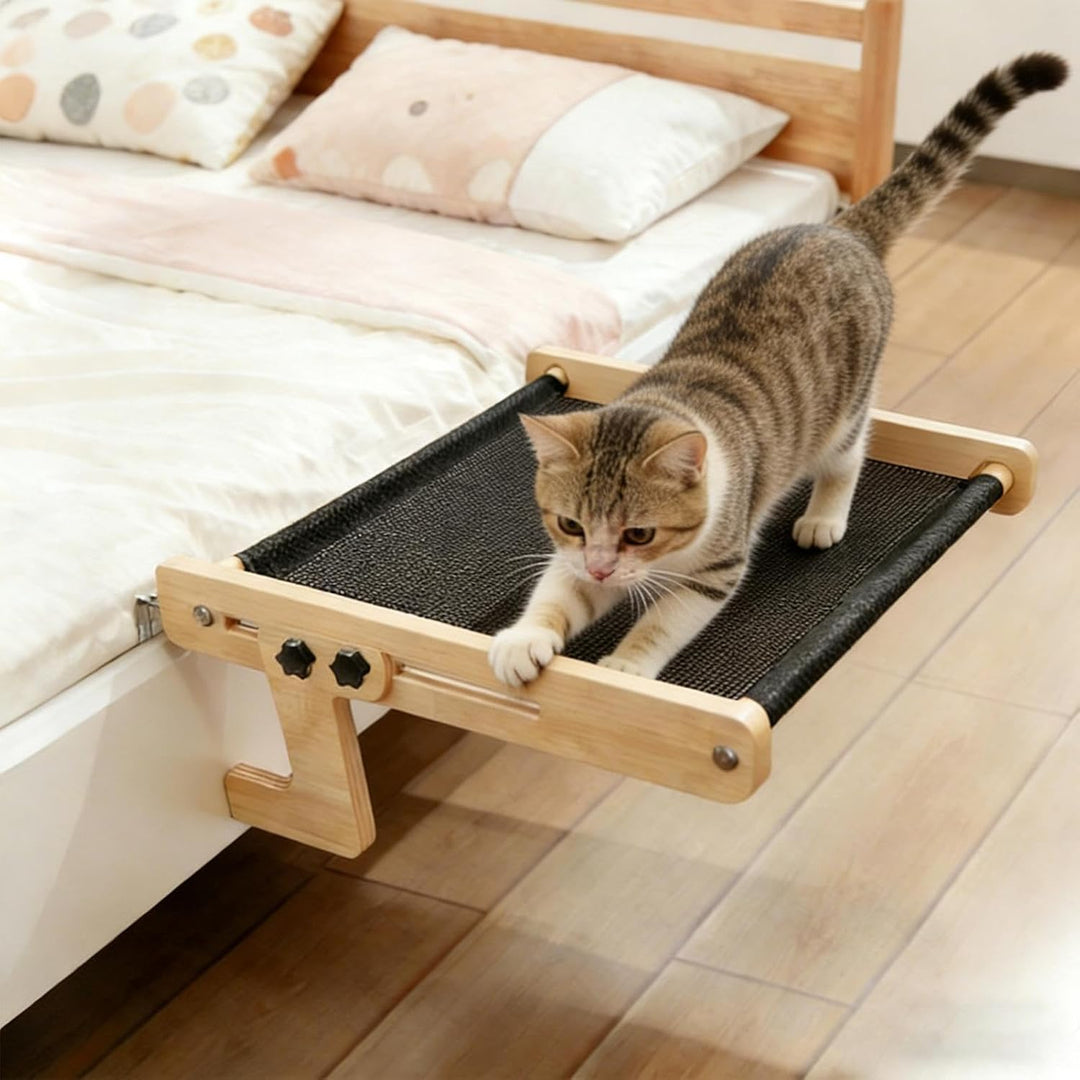 Fensterbett für Katzen,Schwebendes Hängesitz Indoor Möbel - Fensterbank-Bett mit Hängefunktion | Für
