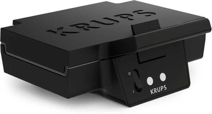 Krups FDK Iconic Sandwichmaker, 850 W, keramikbeschichtete Antihaft-Platten, ikonisches Design, vert