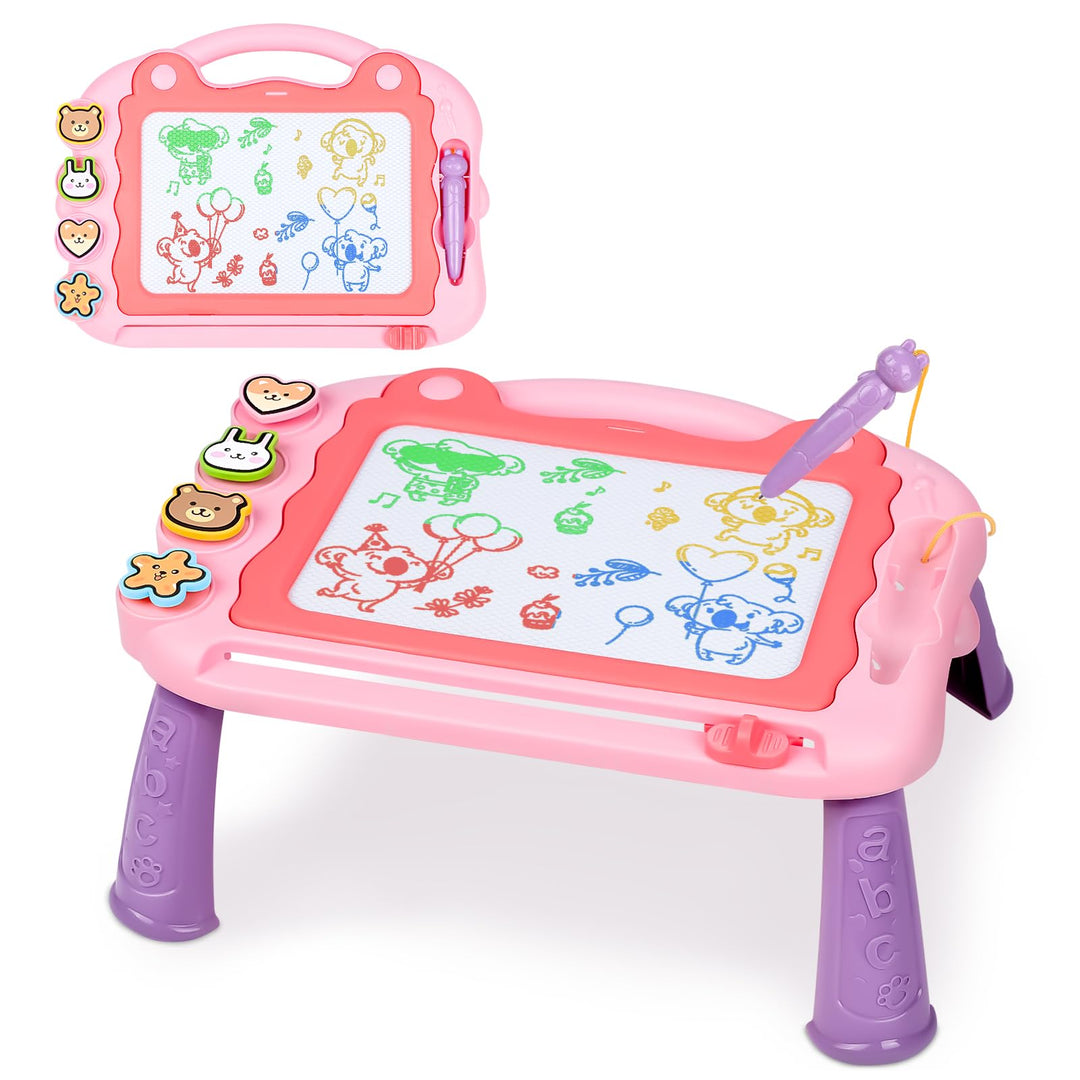 Sarsumir Magnetische Maltafel Zaubertafeln für Kinder, Zaubertafel Maltafel Magnettafel Reisegrösse,