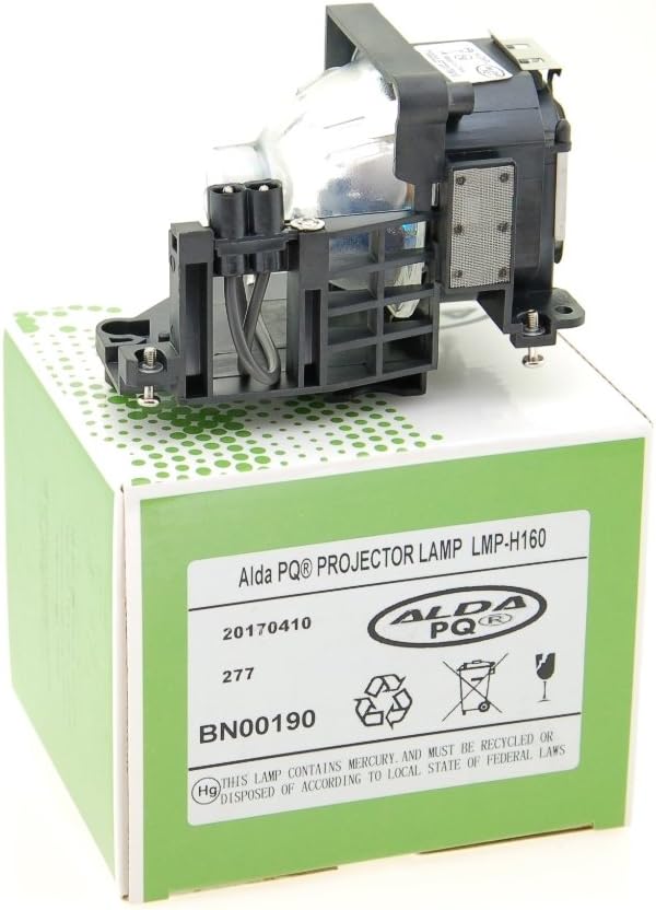 Alda PQ-Premium, Beamerlampe / Ersatzlampe für SONY LMP-H160 Projektoren, Lampe mit Gehäuse