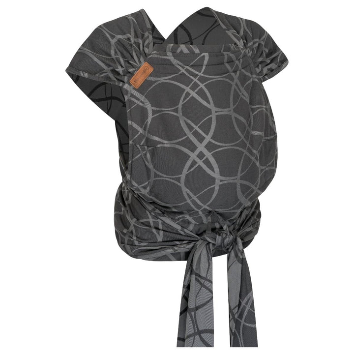 Hoppediz Hop-Tye Advanced - 4-in-1 Babytrage für Neugeborene ab Geburt - Halfbuckle Tragehilfe mit T