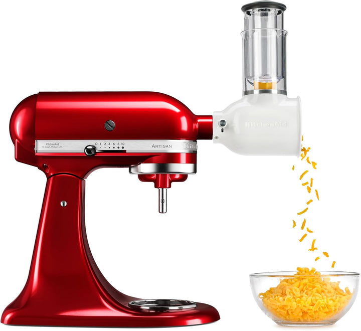 KitchenAid Raspel- und Reibenpaket für die KitchenAid Küchenmaschine, passend für den neuen Gemüsesc