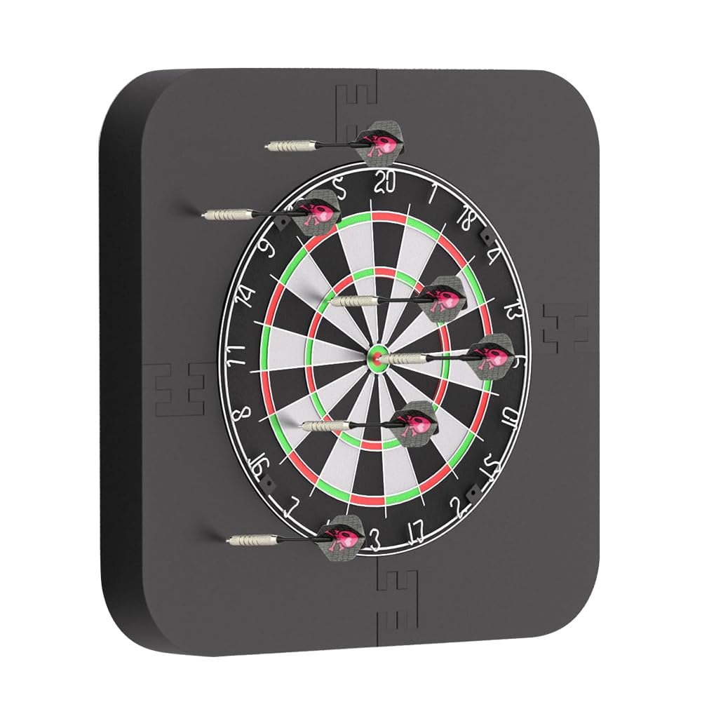 Dartscheibe Schutzring, Eva Dartboard Surround, Wandschutz und Auffangring, leicht und strapazierfäh