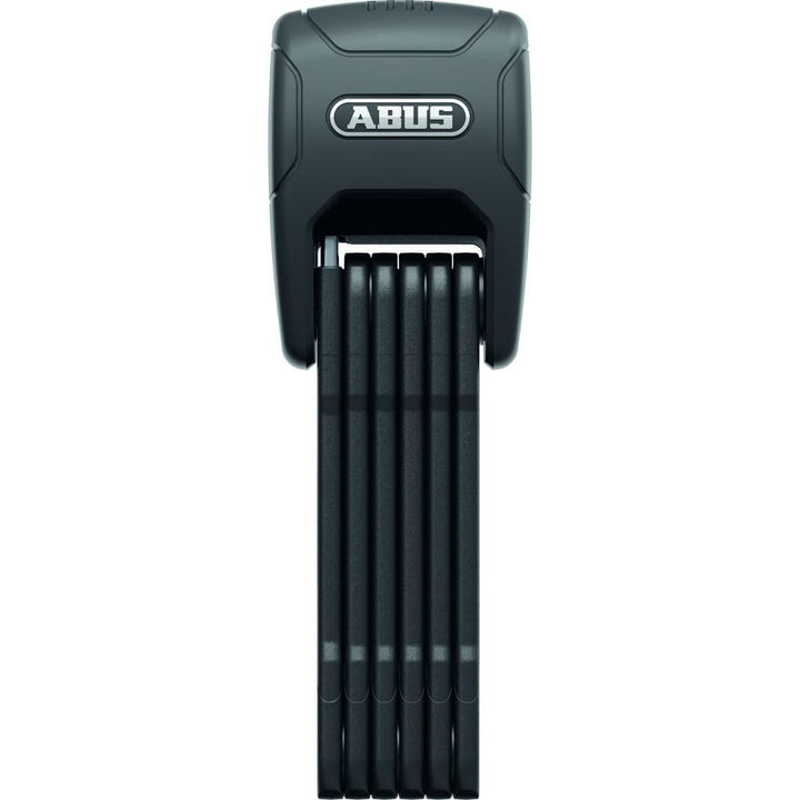 ABUS Faltschloss Bordo Granit™ XPlus 6500KA/90 Black SH - Flexibles und sicheres Fahrradschloss mit