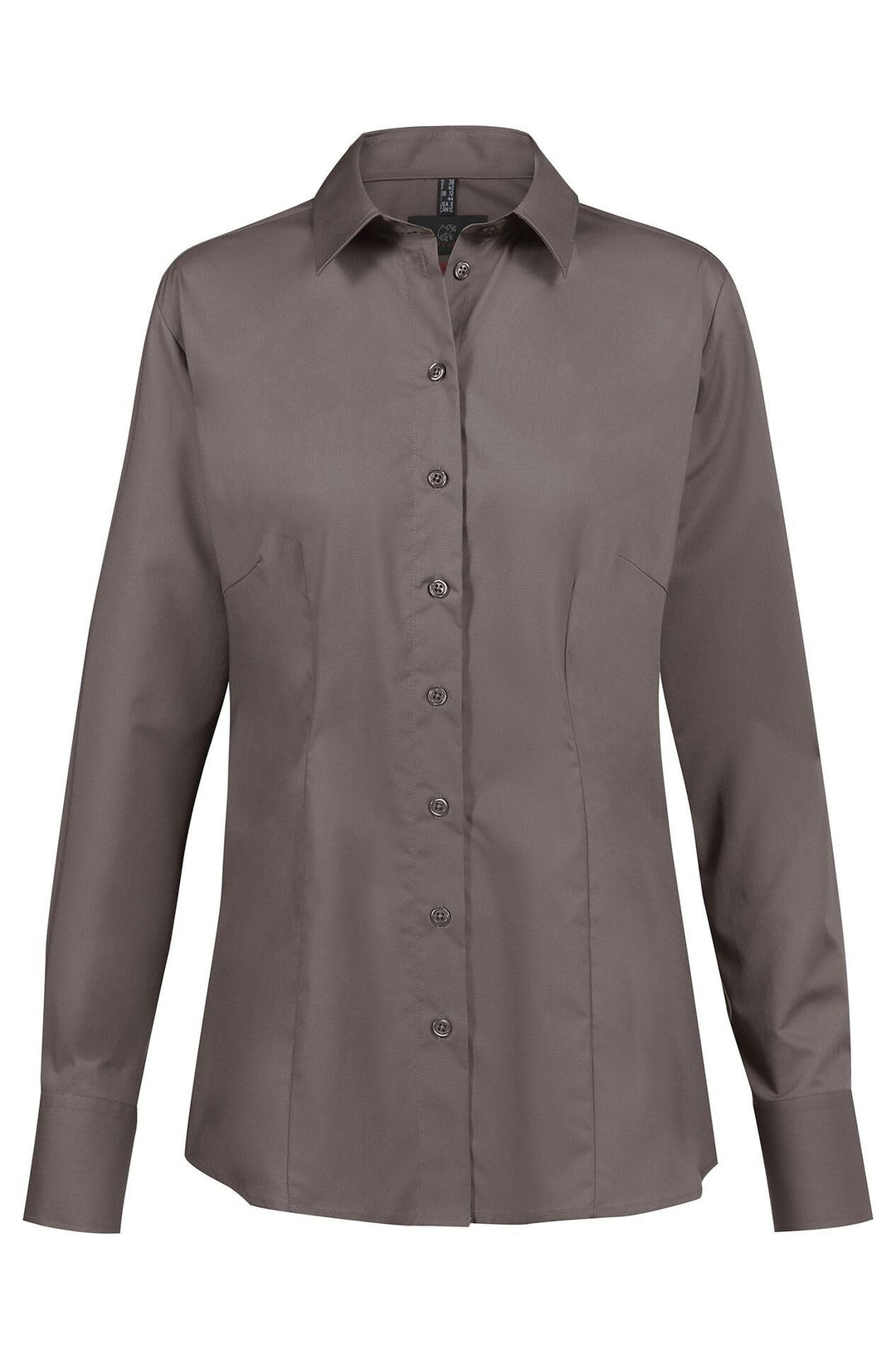 Greiff Corporate Bluse Damen Basic Regular-Fit 32 Taupe, 32 Taupe