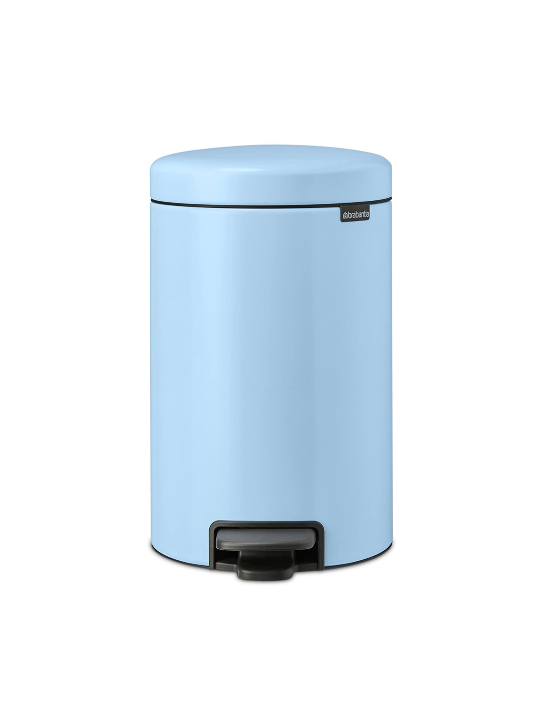 Brabantia - NewIcon Treteimer 12L - Medium Abfalleimer für Küche oder Schlafzimmer - Sanft Schliesse