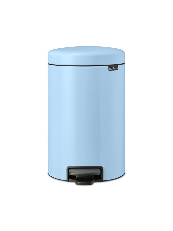Brabantia - NewIcon Treteimer 12L - Medium Abfalleimer für Küche oder Schlafzimmer - Sanft Schliesse
