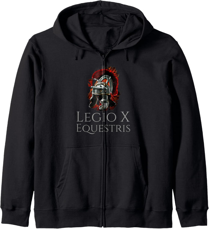 Legio X Equestris - Ancient Roman Imperial Legionary Helmet Kapuzenjacke