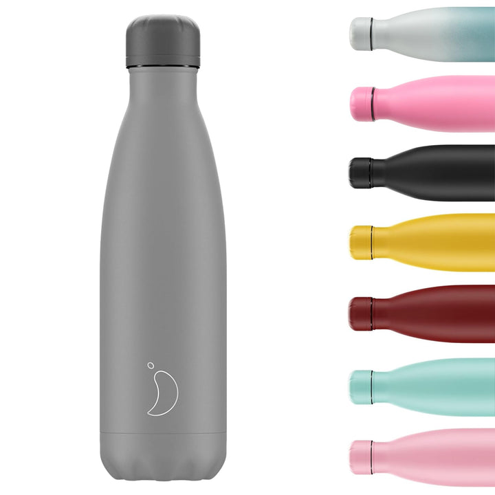 Chilly’s Original Bottle – Edelstahl Trinkflasche – BPA-freie Wasserflasche, Doppelwanding Vakuumiso