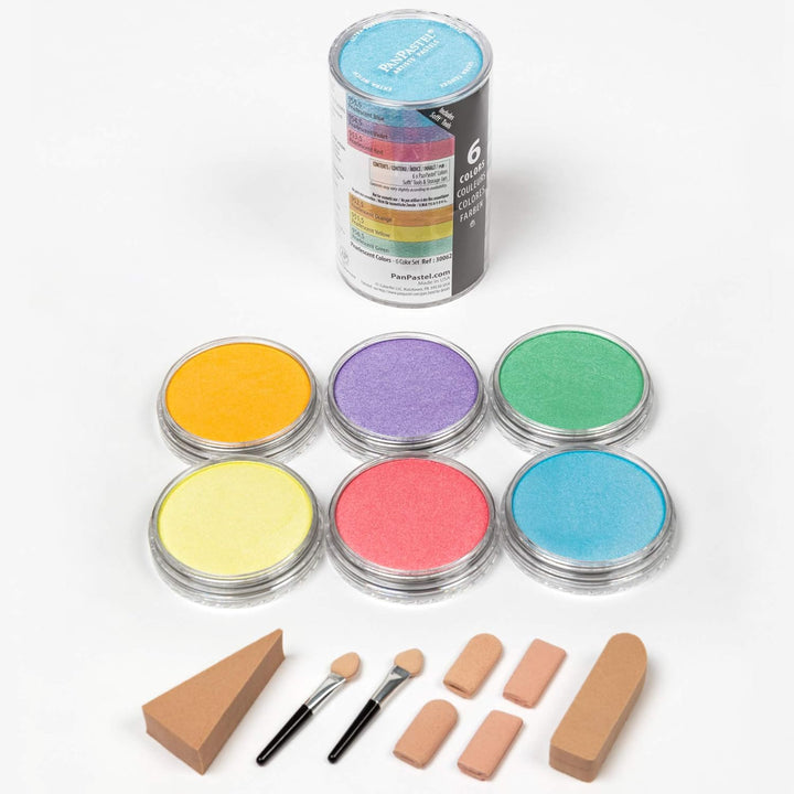 PanPastel Ultra Soft Artist Pastel Set 9ml 6/Pkg