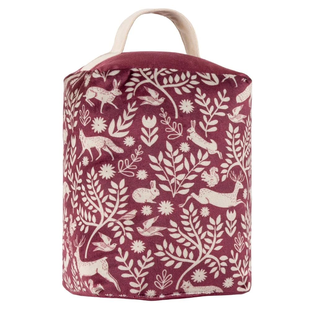 furn. Skandi Woodland Animal Velvet Türstop