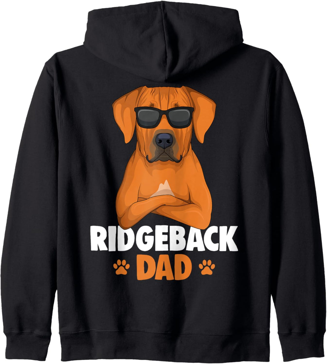 Rhodesian Ridgeback Papa Hunde Herrchen Kapuzenjacke