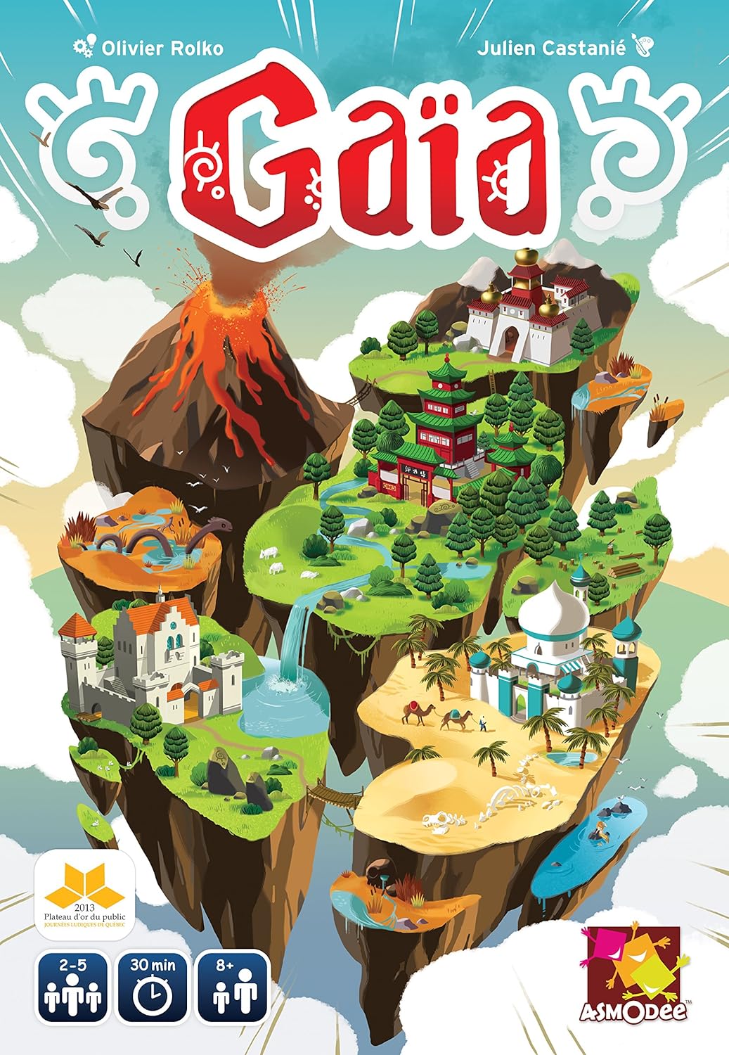 Asmodee Tiki Editions 002863 - Brettspiel - Gaia