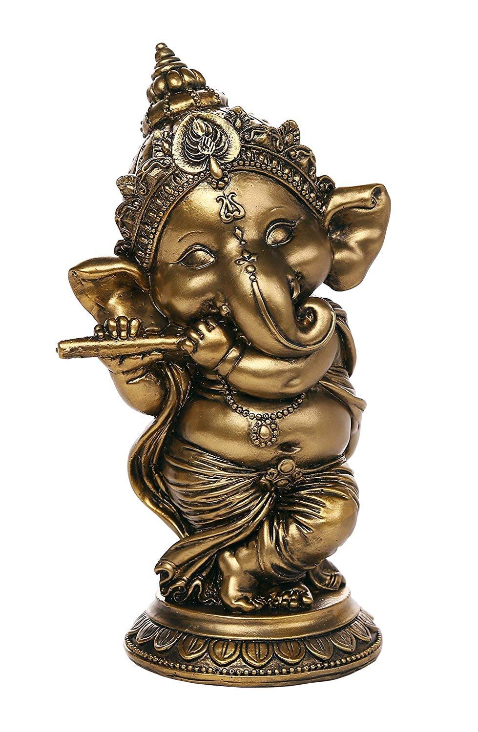 Pacific Giftware Ganesha The Hindu-Elefant, Gottheit, tanzender Ganesh-Figur, Skulptur, 15,2 cm hoch