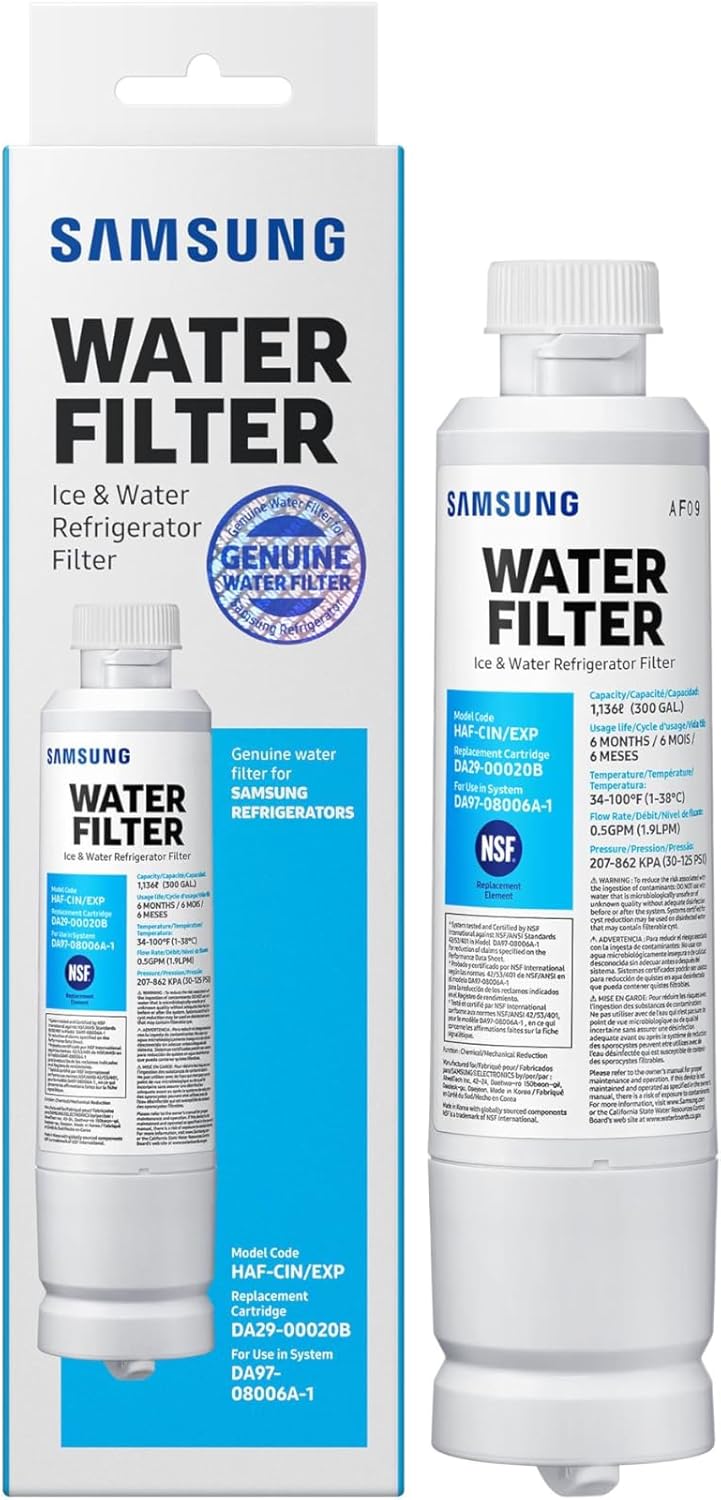 Samsung DA29-00020B Wasserfilter, für Side-by-Side und French Door Kühlschränke