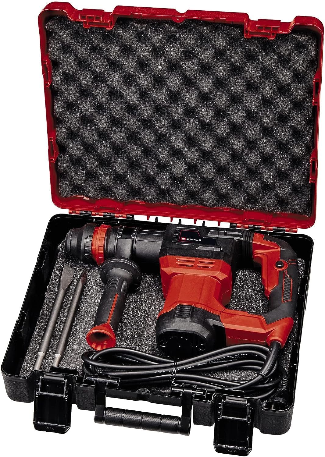 Einhell Abbruchhammer TE-DH 5 (5 J, SDS-plus-Werkzeugaufnahme, schwingungsgedämpfter Handgriff, flex