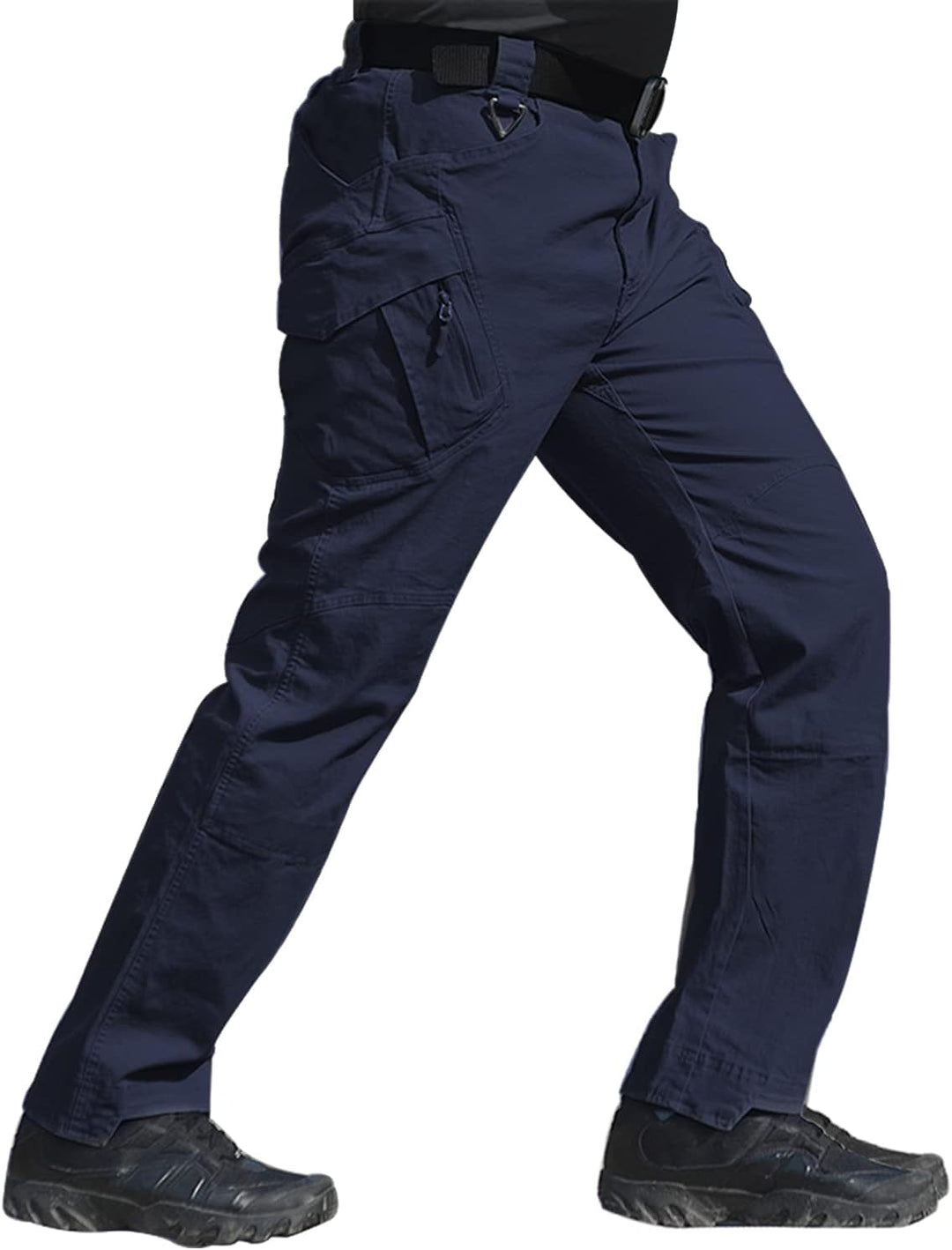 FEDTOSING Cargohose Herren Vintage Militär Tactical Hosen mit Stretch Arbeitshose Outdoor Viele Tasc