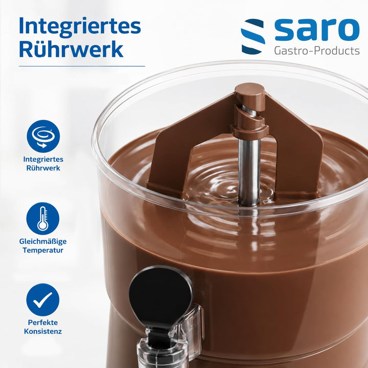 Saro 175-1146 Nina Kakaodispenser, 5 L, Weiss