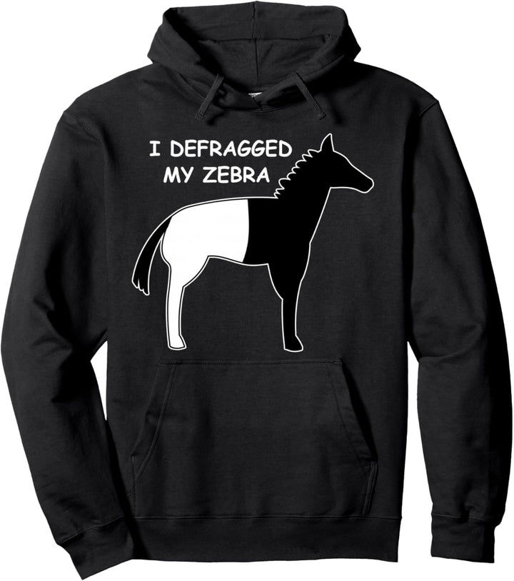 Programmierer Entwickler - Code Nerd Geek Zebra Informatiker Pullover Hoodie