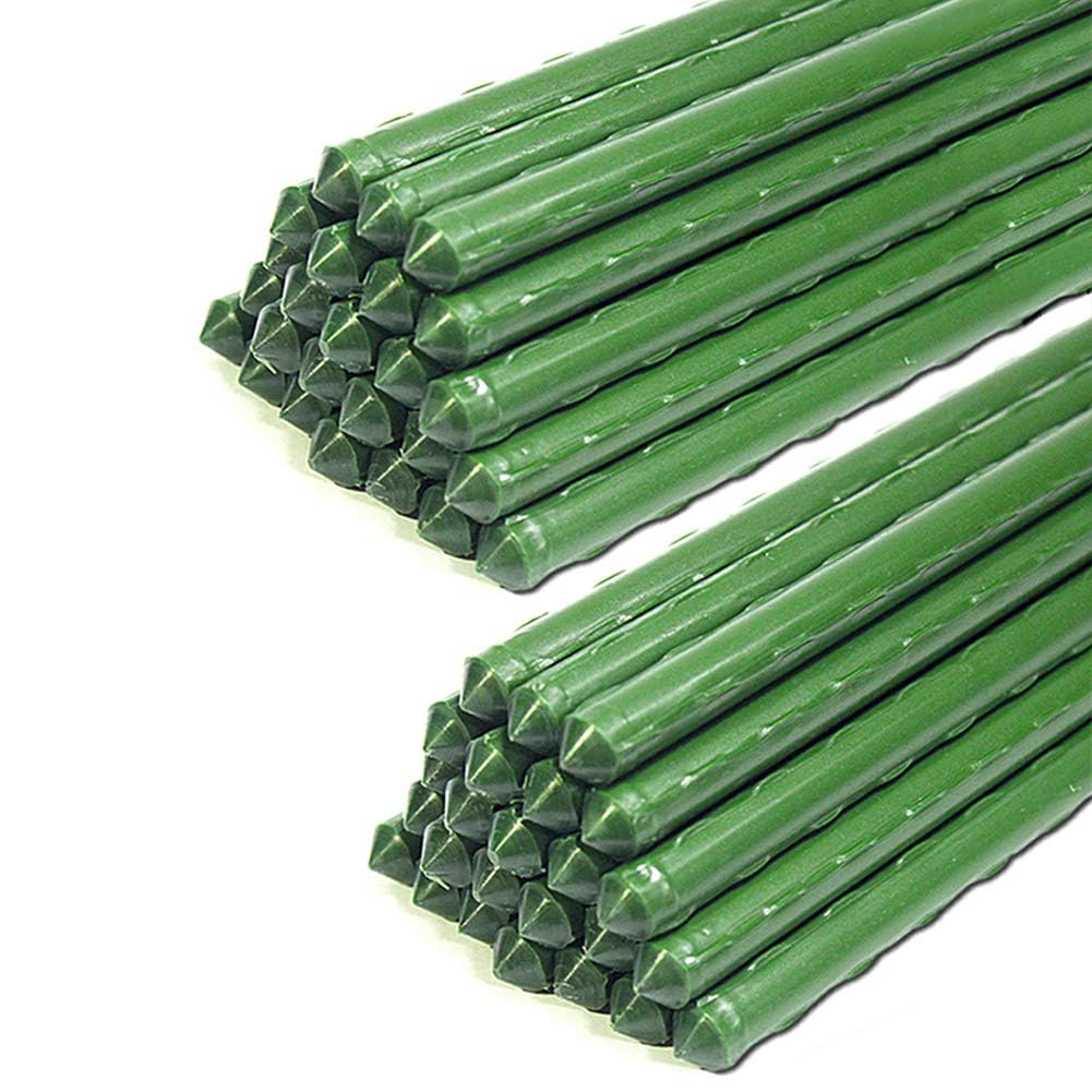G-LEAF Pflanzenstütze, 50 Stück Pflanzenstab,Blumenstütze Zimmerpflanzen,Pflanzenhalter,rankhilfe zi