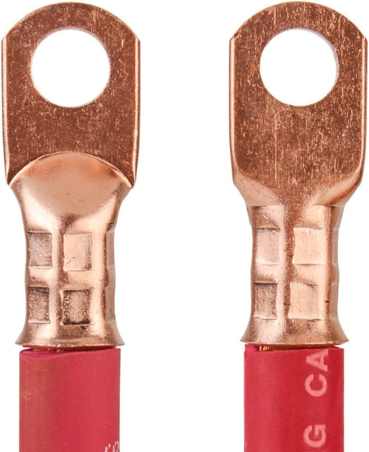 iCrimp Batteriekabelschuh Crimpzange Set, Kabelschuhzange für Robuste Kupferschuhe und Flachstecker,