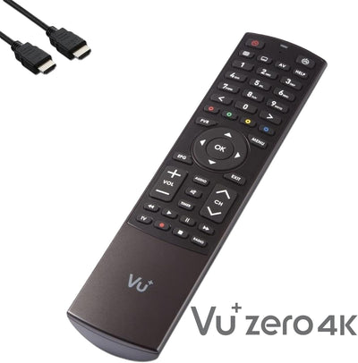 VU Zero 4K - UHD HDR Sat Receiver mit 1x DVB-S2X Tuner, E2 Linux Smart Receiver, YouTube, CI + Karte