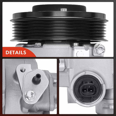 Frankberg Klimakompressor Klimaanlage Kompatibel mit A.u.r.i.s E15 1.6L-1.8L 2007-2012 A.v.e.n.s.i.s