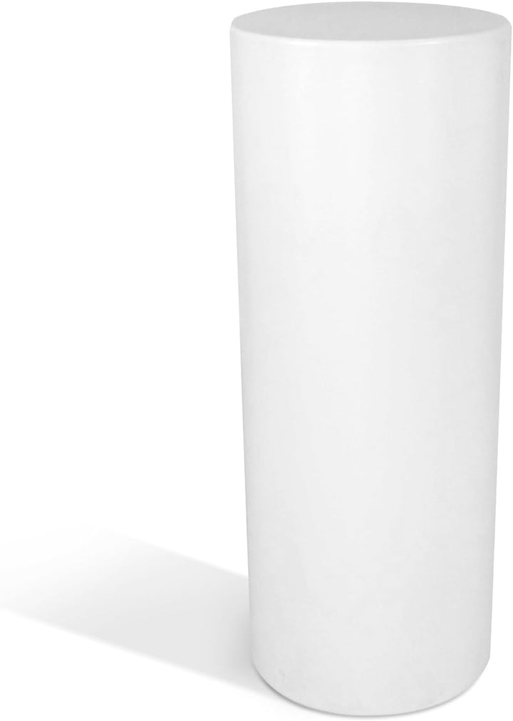 Kloris Zylindrische Säule Sweet Tisch Höhe 90 cm Durchmesser 35 cm Farbe Weiss Made in Italy