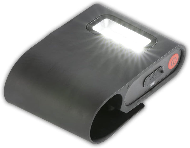 LANDMANN | Magnetische Grilllampe | Stromsparende LED-Technologie | Einfach & schnell angebracht | A