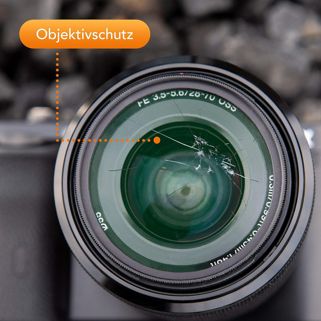 Walimex pro UV-Filter Slim Super DMC 62mm - besonders hochwertiger UV Filter Objektivfilter, Slim nu