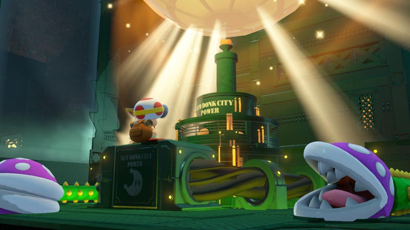 Captain Toad: Treasure Tracker, Schalter