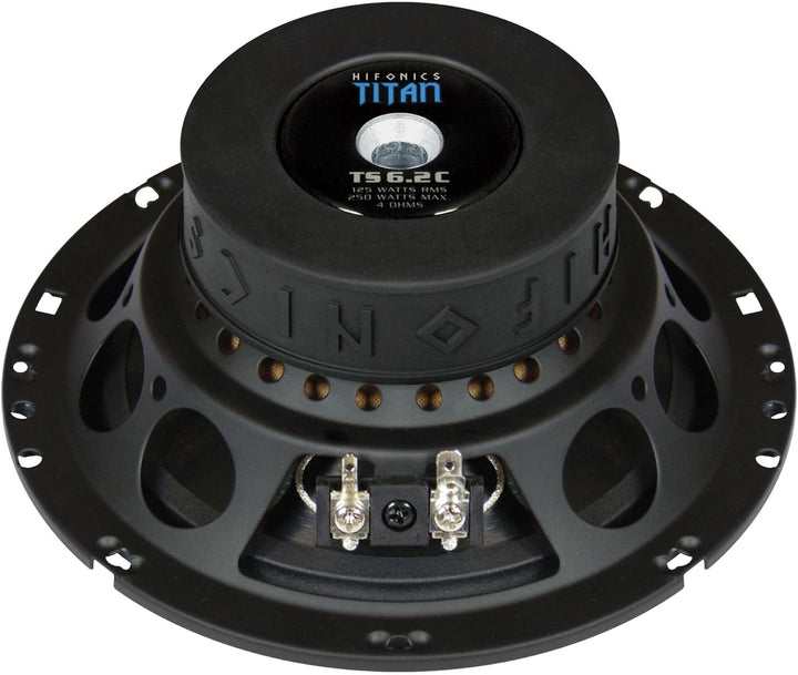 Hifonics TS6.2C Enceinte de Voiture 2-Voies 250 W - Enceintes de Voiture (2-Voies, 250 W, 125 W, 4 O