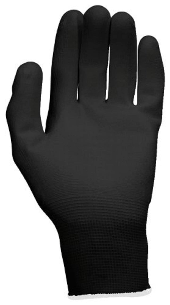 KS Tools 310.0480 Mikro-Feinstrickhandschuhe-schwarz, XXL, 12 Paar, XXL