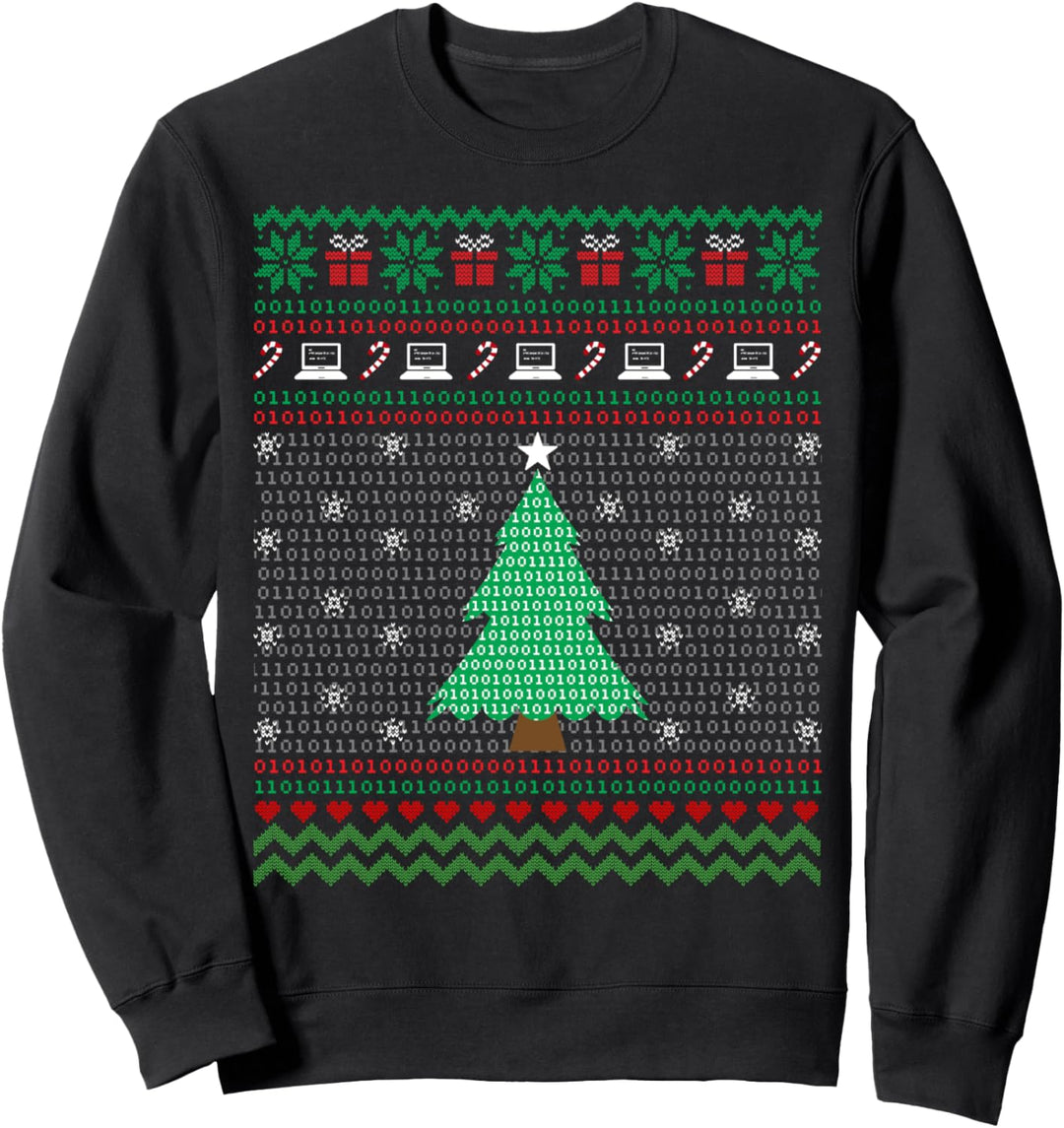 Coder Ugly Christmas Sweater Gift for Coders Sweatshirt
